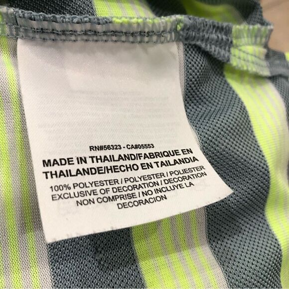 Nike Golf Tour Performance DRI-FIT Men’s Gray Green Polo Shirt Sz XL - Picture 8 of 9